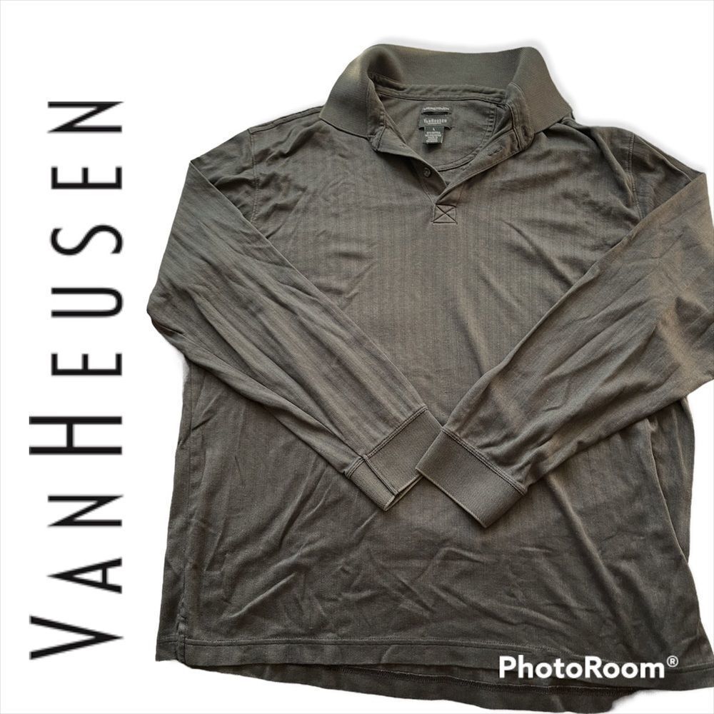 VAN heusen long sleeve shirt​